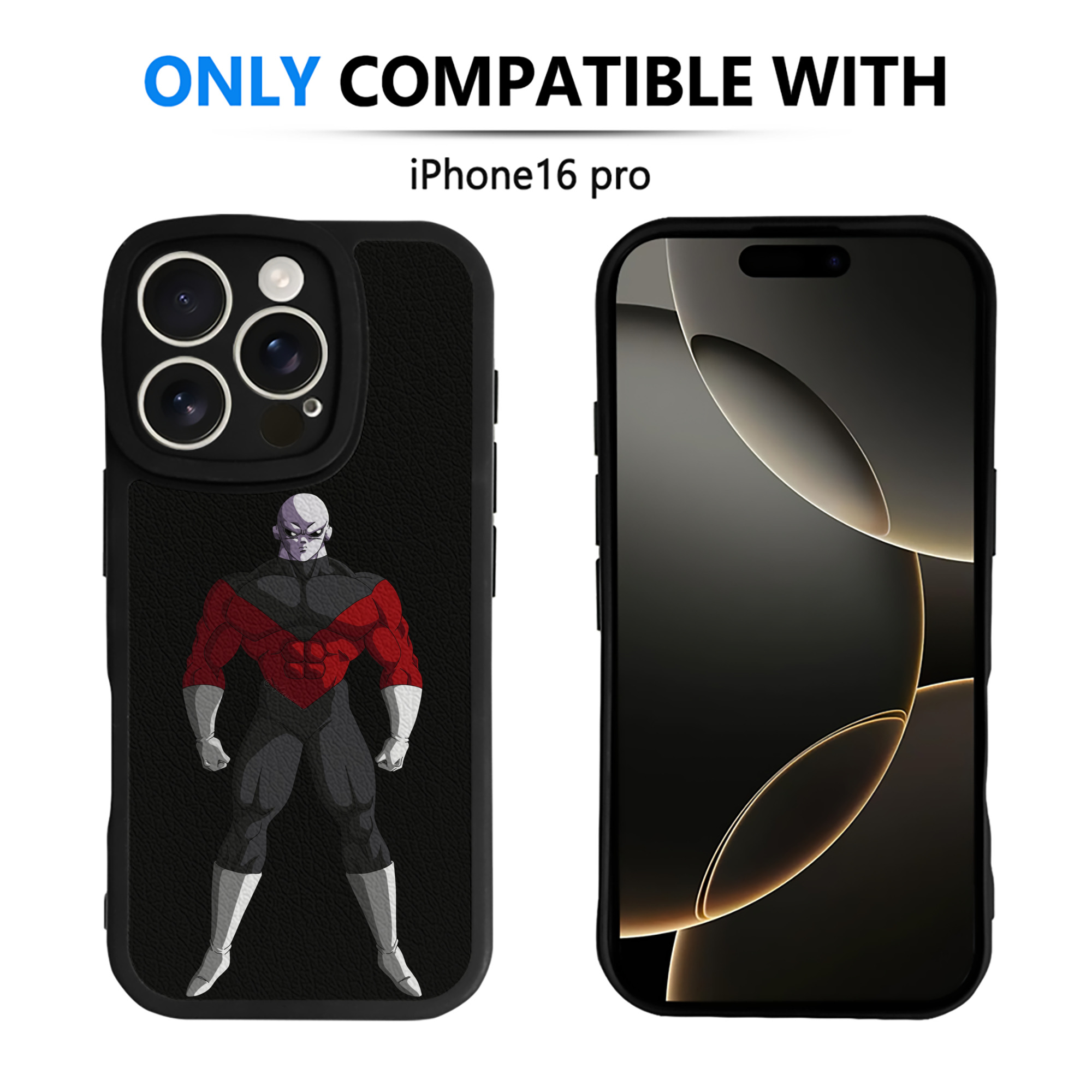 （画像用） ドラゴンボール DRAGON BALL 【iPhone 16シリーズ対応】シリコンスマホケース（レザー調） 材質：シリコン